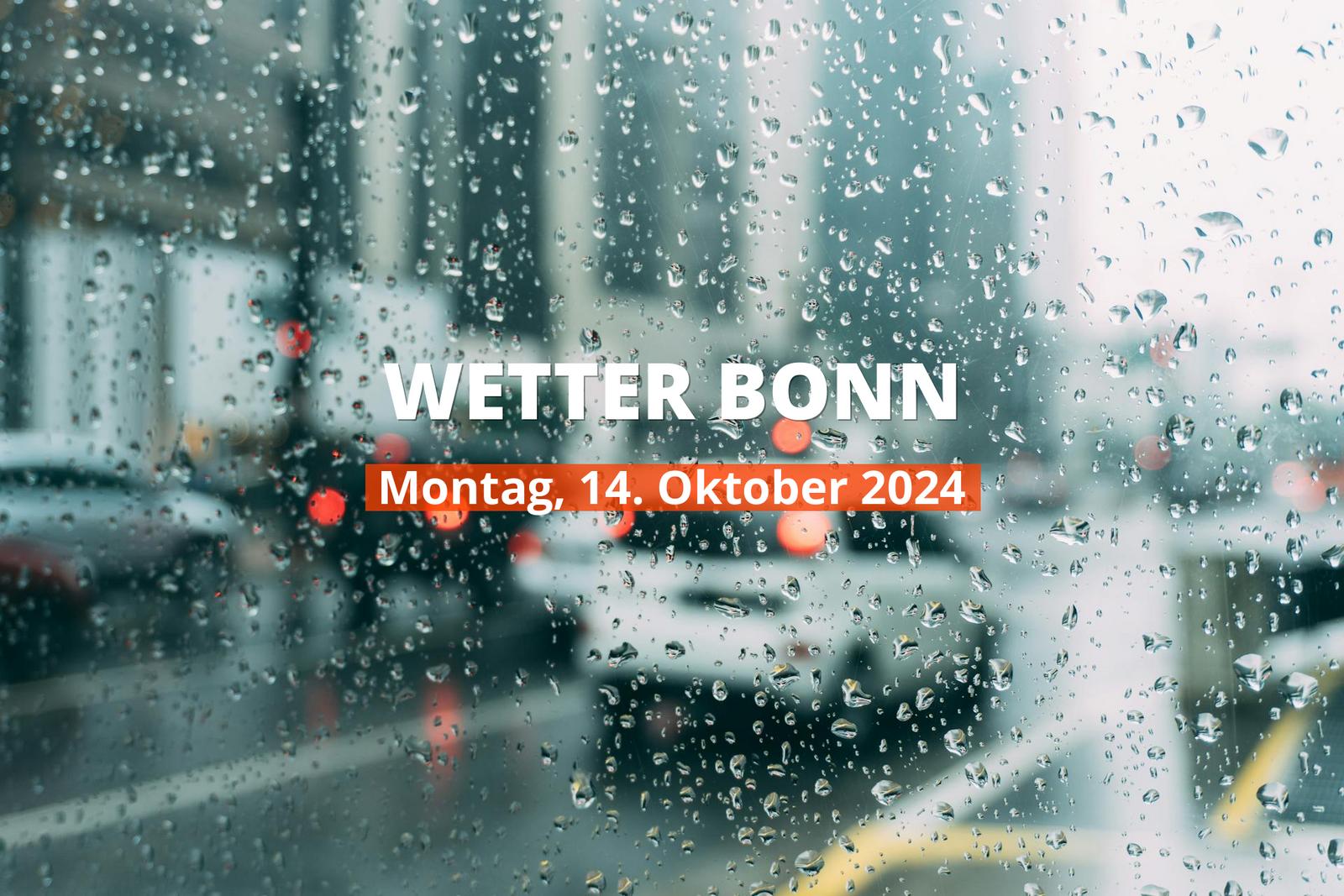 Wetter in Bonn heute, 14.10.2024: Tagesprognose