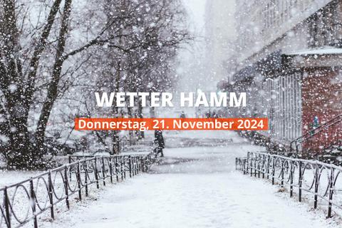 Wetter in Hamm heute, 21.11.2024: Tagesprognose