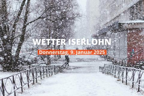 Iserlohn Wetter heute, Donnerstag, 09.01.2025: Aktuelle Vorhersage