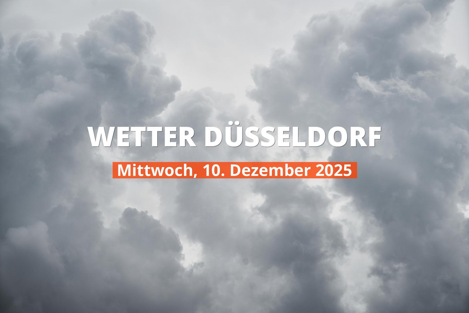 Düsseldorf: Wie wird das Wetter am Mittwoch, 10. Dezember 2025?