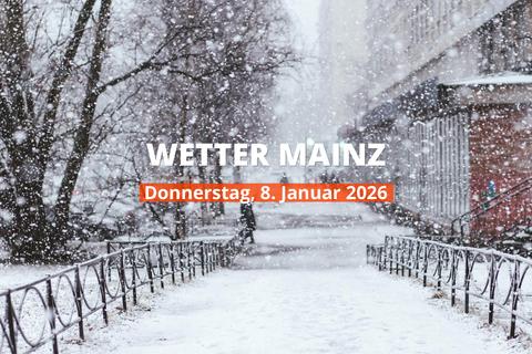 Mainz: Regnet es heute? Temperaturen und Niederschlag, 8. Januar 2026