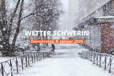 Wetter heute in Schwerin: Temperaturen und Niederschlag, 8. Januar 2026