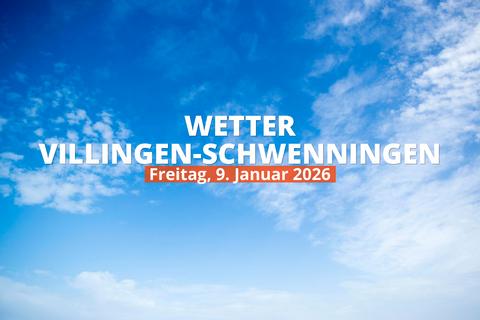 Wetter heute in Villingen-Schwenningen: Temperaturen und Niederschlag, 9. Januar 2026