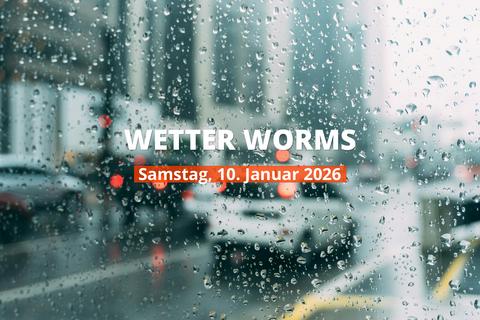 Wetter heute in Worms: Temperaturen und Niederschlag, 10. Januar 2026