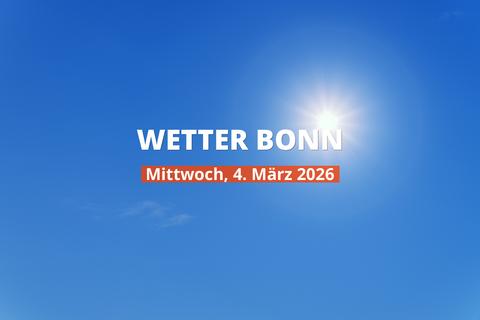 Bonn: Wie wird das Wetter heute? Temperaturen und Niederschlag, 4. März 2026
