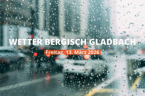 Bergisch Gladbach: Regnet es heute? Temperaturen und Niederschlag, 13. März 2026