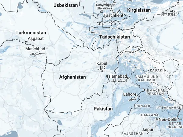 Karte: Afghanistan Karte: Afghanistan