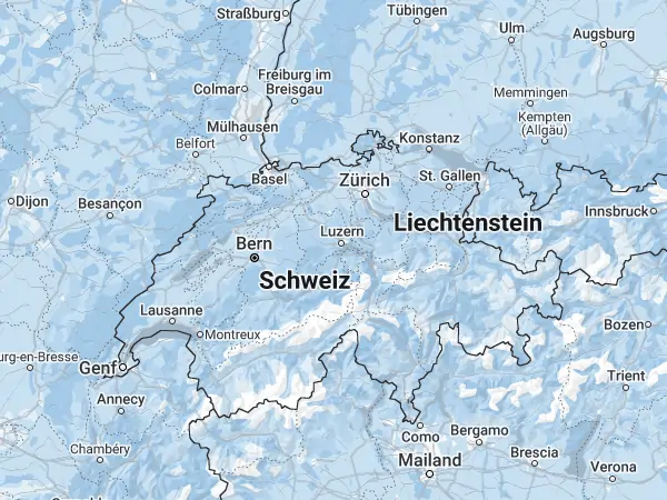 Karte Schweiz