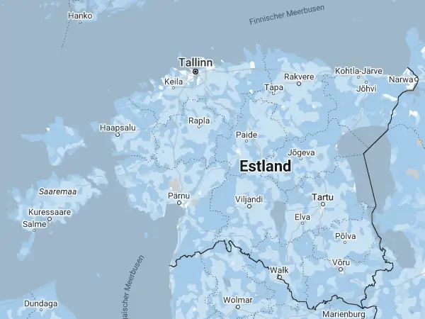 Karte Estland