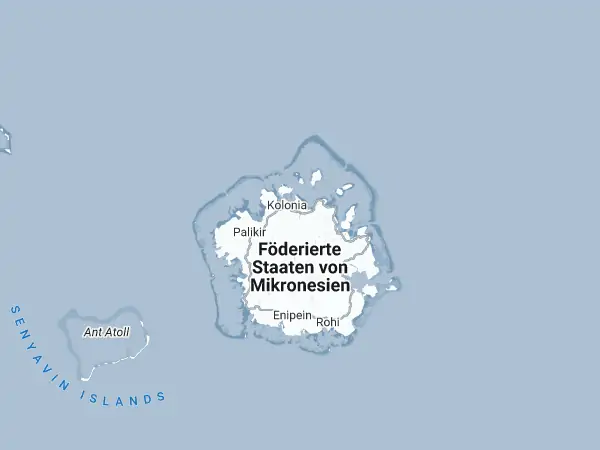 Karte: Mikronesien