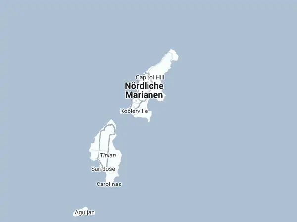 Karte Marianeninseln