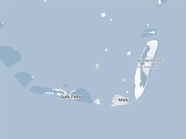 Karte: Malediven Karte Malediven