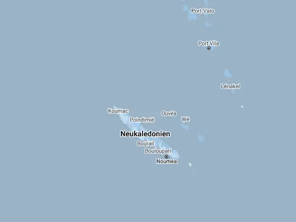 Karte: Neukaledonien Karte Neukaledonien