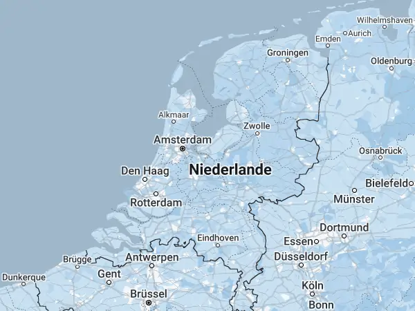 Karte Niederlande