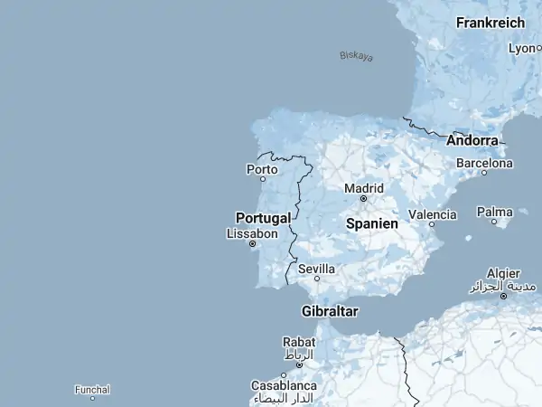 Karte Portugal
