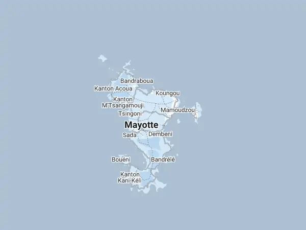 Karte Mayotte