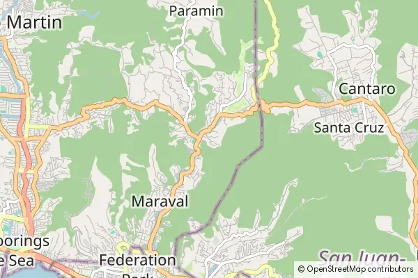 Karte: Maraval • © OpenStreetMap contributors Karte Maraval