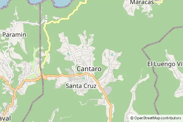 Karte Santa Cruz