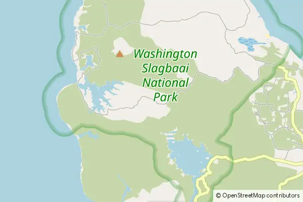 Karte Washington-Slagbaai Nationalpark