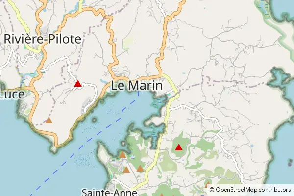 Karte Le Marin