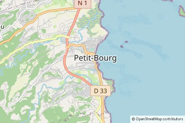 Karte Petit-Bourg