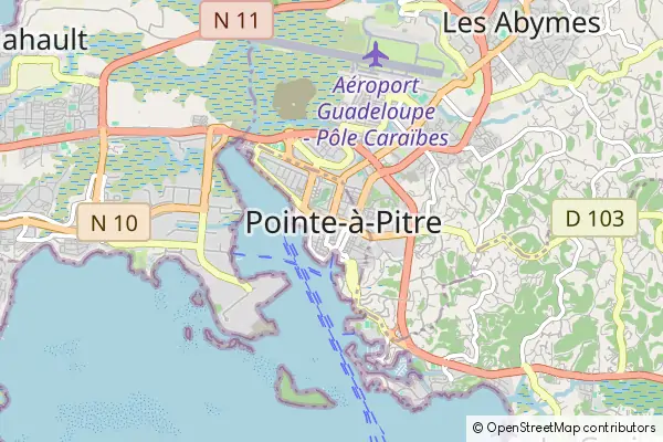 Karte Pointe-à-Pitre