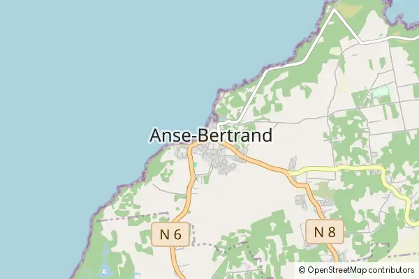 Karte Anse-Bertrand