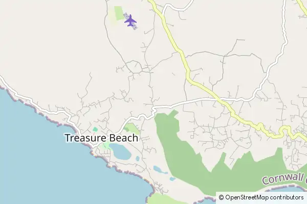 Karte Treasure Beach