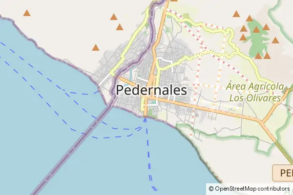 Karte Pedernales