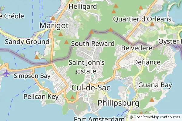 Karte Dutch Cul de Sac