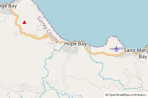 Karte Hope Bay