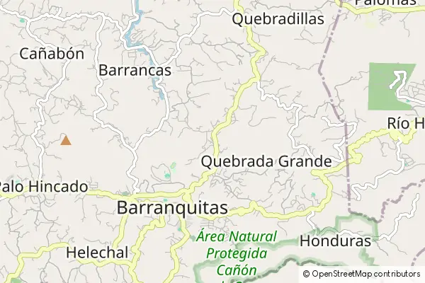 Karte Barranquitas