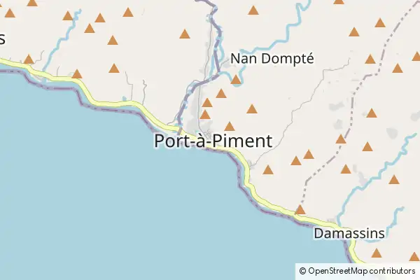 Karte Port-à-Piment