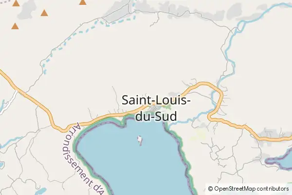 Karte Saint-Louis-du-Sud