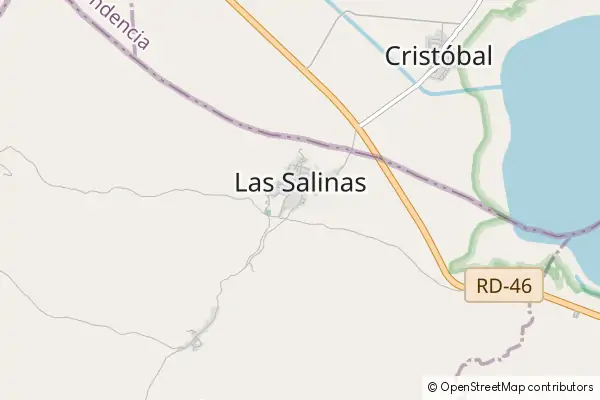 Karte Las Salinas