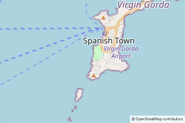 Karte Little Trunk Bay