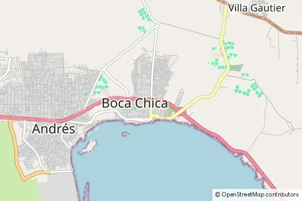 Karte Boca Chica