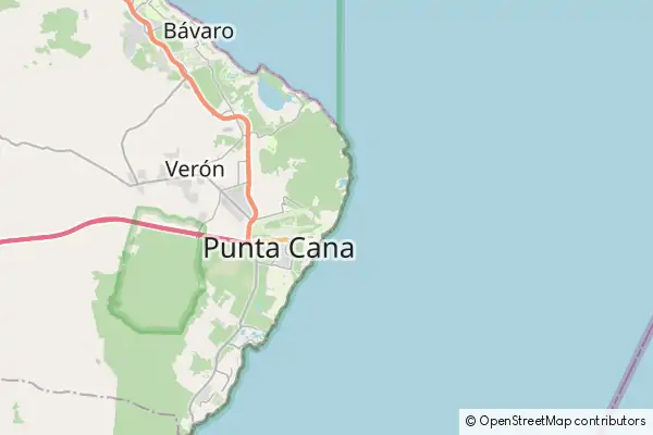 Karte Punta Cana
