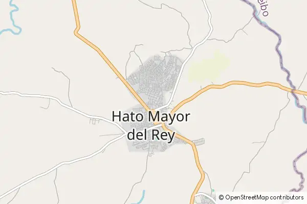 Karte Hato Mayor del Rey