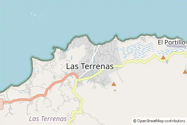 Karte Las Terrenas