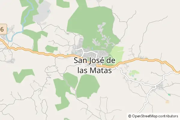 Karte San José de Las Matas