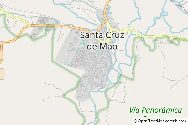 Karte Santa Cruz de Mao