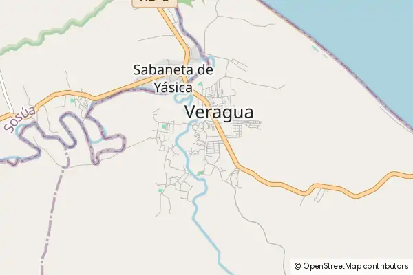 Karte Veragua