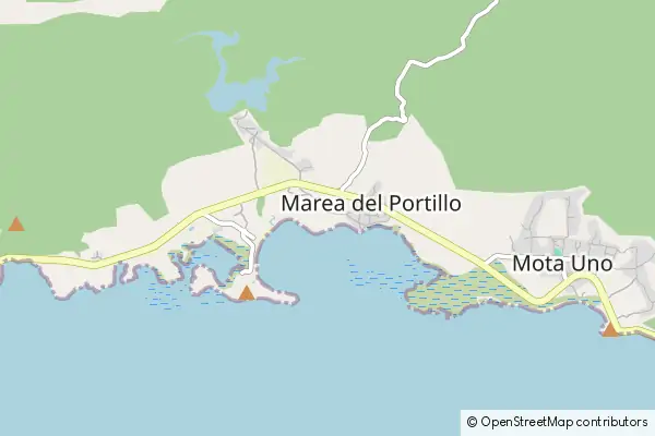 Karte Marea del Portillo