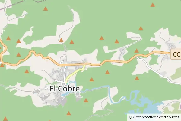 Karte El Cobre