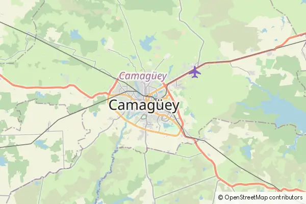 Karte Camagüey