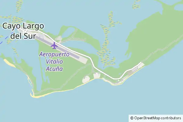 Karte Cayo Largo