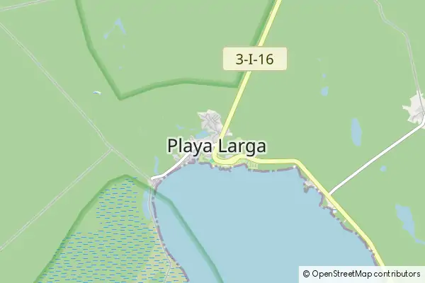 Karte Playa Larga