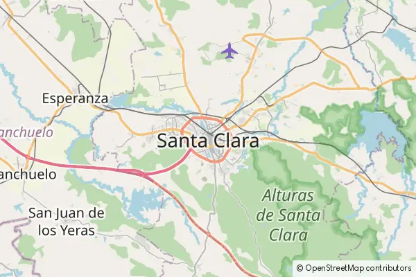 Karte Santa Clara