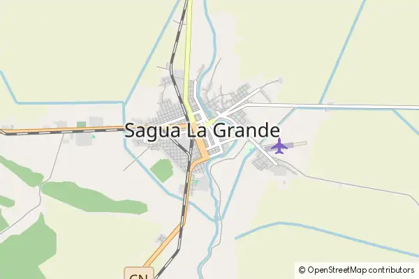 Karte: Sagua la Grande • © OpenStreetMap contributors Karte Sagua la Grande